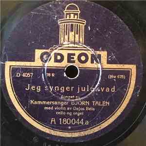 Björn Talén - Jeg Synger Julekvad / Deilig Er Jorden download free