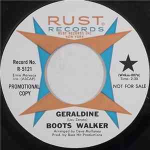 Boots Walker - Geraldine / No One Knows download free