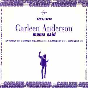 Carleen Anderson - Mama Said download free