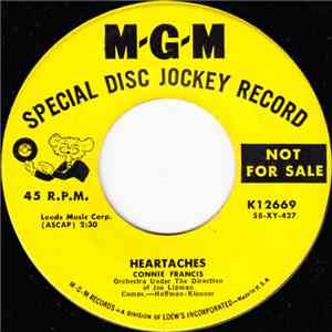 Connie Francis - Heartaches / I Miss You So download free