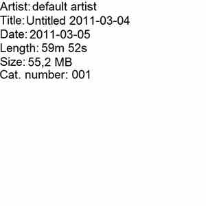 Default Artist - Untitled 2011-03-04 download free