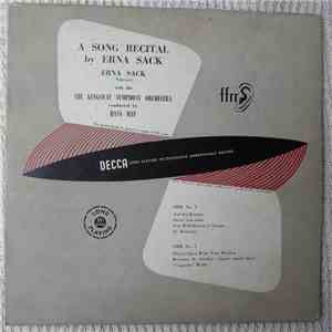 Erna Sack, The Kingsway Symphony Orchestra, Hans May - A Song Recital download mp3 flac