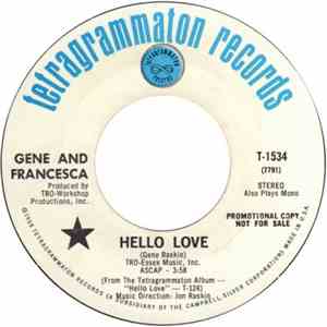Gene And Francesca - Hello Love / On My Own download free