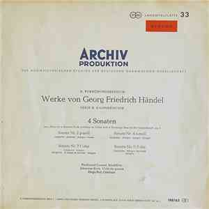 Georg Friedrich Händel, Ferdinand Conrad, Johannes Koch, Hugo Ruf - 4 Sonaten download free Georg Friedrich Händel, Ferdinand Conrad, Johannes Koch, Hugo Ruf - 4 Sonaten download mp3 flac