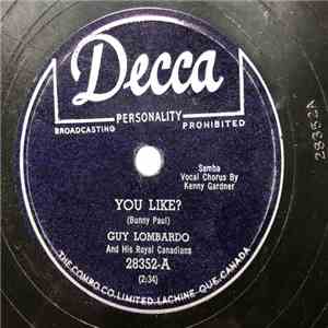 Guy Lombardo And His Royal Canadians - Sunshowers / You Like download free