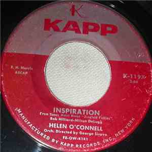 Helen O'Connell - Inspiration / Sailor Boys Have Talk To Me In English download mp3 flac
