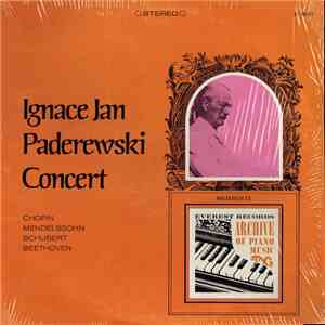 Ignace Jan Paderewski - Chopin / Mendelssohn / Schubert / Beethoven - Concert download free