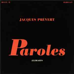 Jacques Prévert - Paroles (Extraits) download free