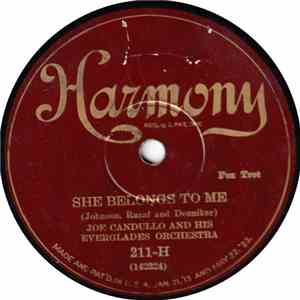 Joe Candullo & His Everglades Orchestra - She Belongs To Me / Turkish Towel download free