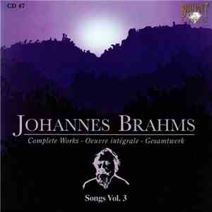 Johannes Brahms - Songs Vol. 3 download free