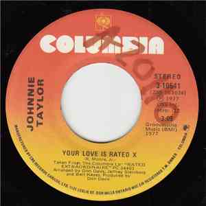 Johnnie Taylor - Your Love Is Rated X download free