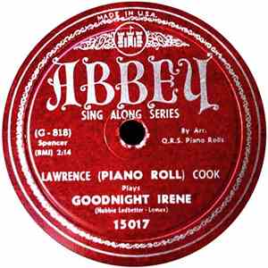 Lawrence (Piano Roll) Cook - Goodnight Irene / Dream A Little Dream Of Me download free Lawrence (Piano Roll) Cook - Goodnight Irene / Dream A Little Dream Of Me download mp3 flac