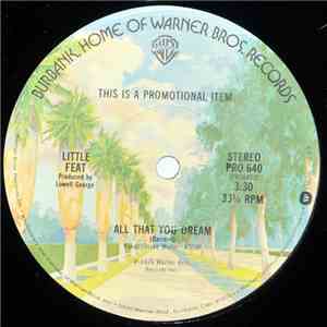 Little Feat - All That You Dream download free