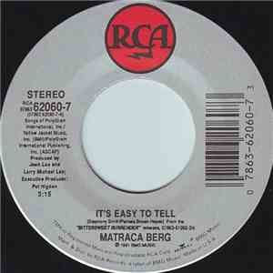 Matraca Berg - It's Easy To Tell / Baby, Walk On download free