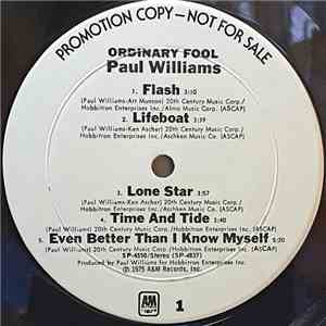 Paul Williams  - Ordinary Fool download free