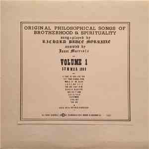 Richard Bruce Morriale - Original Philosophical Songs Of Brotherhood & Sprituality download free