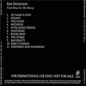 Rob Dickinson - Fresh Wine For The Horses download free