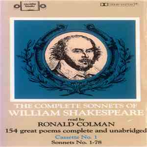Ronald Colman - The Complete Sonnets Of William Shakespeare download free