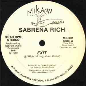 Sabrena Rich - Exit / Whispering download free