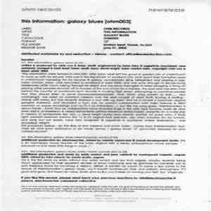 This Information - Galaxy Blues download free