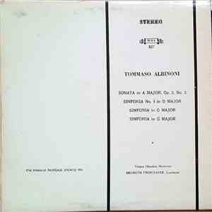 Tommaso Albinoni / Helmuth Froschauer, Vienna Chamber Orchestra - Sonata In A Major, Op.2, No.3 / Sinfonia No.5 In D Major / Sinfonia In G Major / Sinfonia In G Major download free