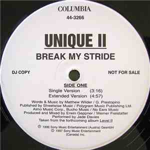 Unique II - Break My Stride download free